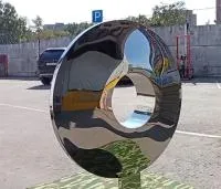 Линза арт  скульптура (519063) ∅ 2500 сталь AISI304 Дзержинск 