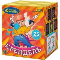 Батарея салютов Крендель Р7281 купить от производителя Русский Фейерверк — Дзержинск