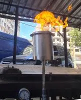 Газовая горелка ГВД 379 10 89 00 ПС (514271) монтаж вечный огонь ø 154 мм. ветроустойчивая  в Дзержинске