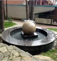 Сфера гранит фонтан 3D шар (518901) ∅ 750 мм. Дзержинск