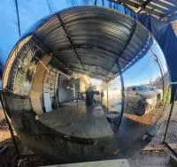 Сфера шар ø 2000 мм. (514274) производство - арт-объект пустотелая  в Дзержинске