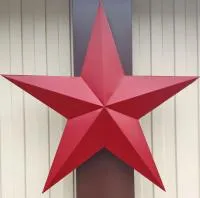 Красная звезда декор на стену в Дзержинске (518432)