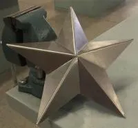 Звезда из углеродистой стали на памятник в Дзержинске (518462)